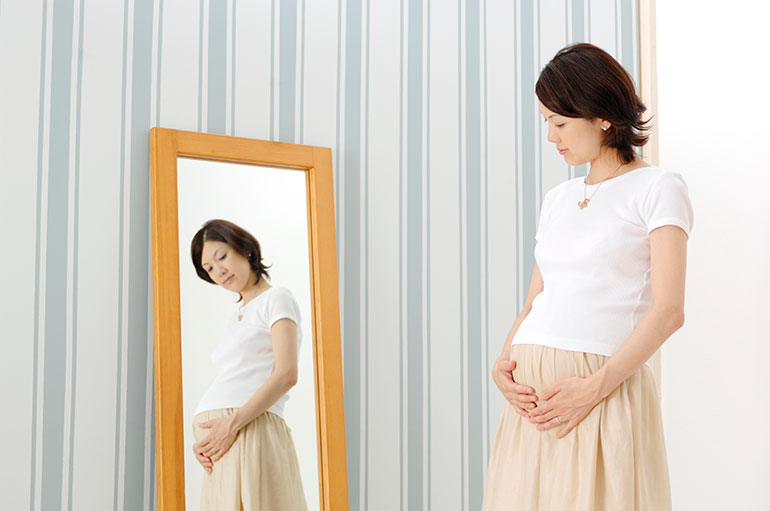 妊娠がわかった時、その時が受診のタイミングです